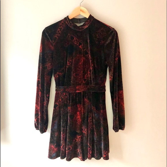 Velvet Burnout Romper by Free People - Picture 5 of 6